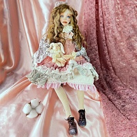 Коллекционная будуарная кукла Елизавета