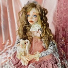 Коллекционная будуарная кукла Елизавета фото 3
